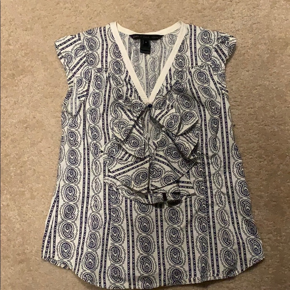 Marc by Marc Jacobs short sleeve blouse